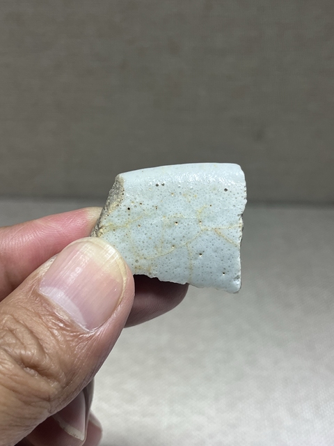 古玩陶瓷哥釉標本真品鑒賞圖