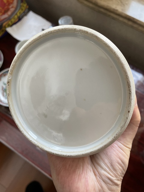 古玩陶瓷清晚·粉彩無雙譜人物詩文蓋缸 真品鑒賞圖