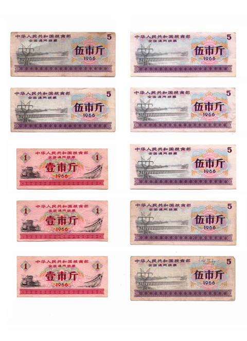 古玩雜項全國通用及黑龍江省糧票真品鑒賞圖