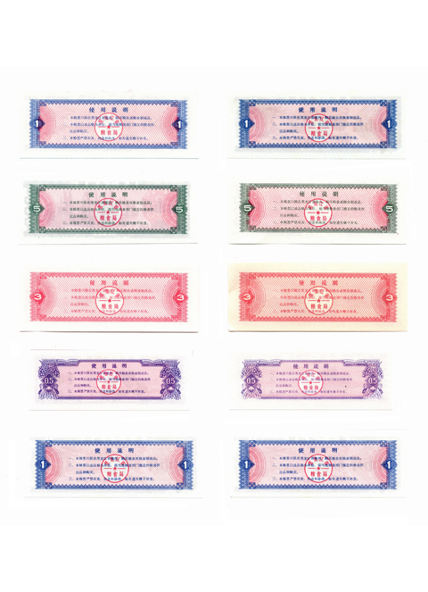 古玩雜項全國通用及黑龍江省糧票真品鑒賞圖