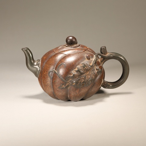 古玩雜項南瓜壺真品鑒賞圖