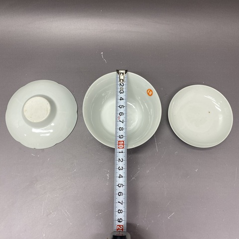 古玩陶瓷民國三才蓋杯真品鑒賞圖