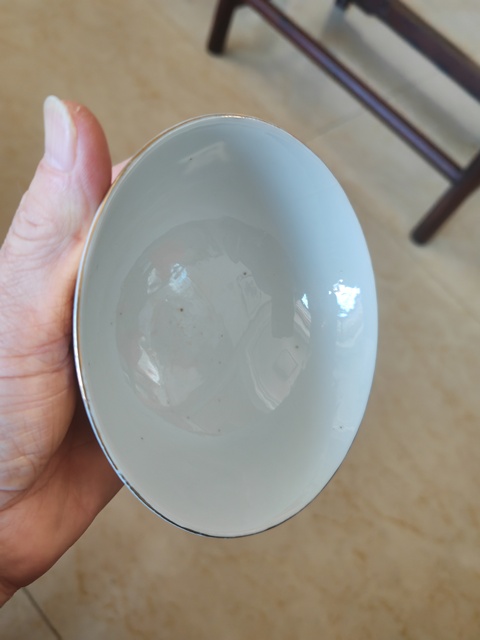 古玩陶瓷金地壽字碗真品鑒賞圖