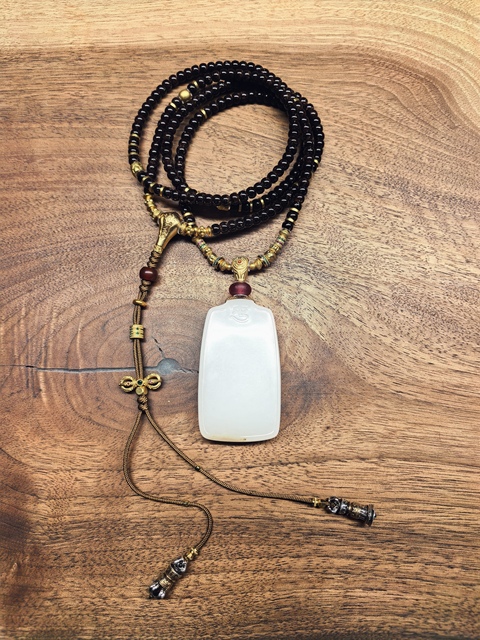 古玩玉器和田玉雕“平安無事牌”真品鑒賞圖