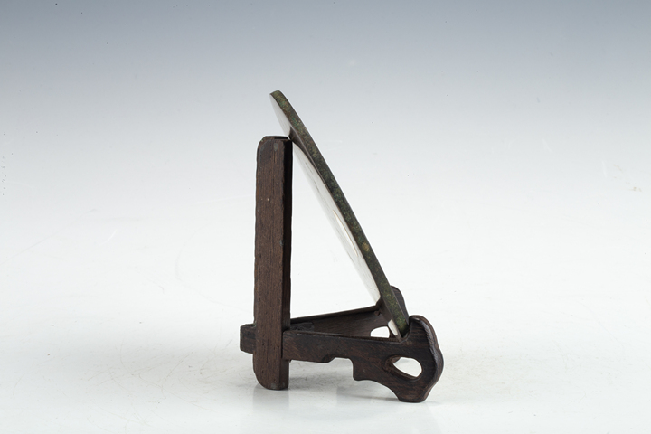 古玩陶瓷明代·五子登科銅鏡真品鑒賞圖