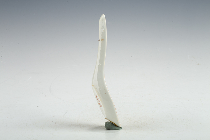 古玩陶瓷民國·粉彩百花不落地紋湯勺一對拍賣，當前價格480元