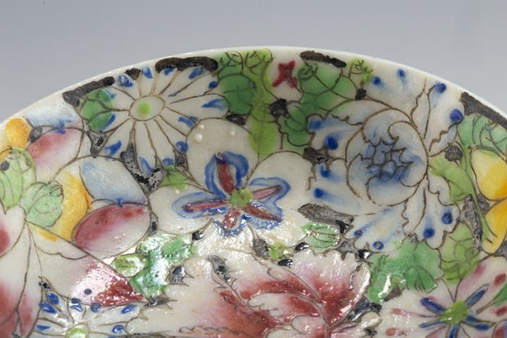 古玩陶瓷民國·墨地粉彩百花不落地紋筆舔一對
真品鑒賞圖