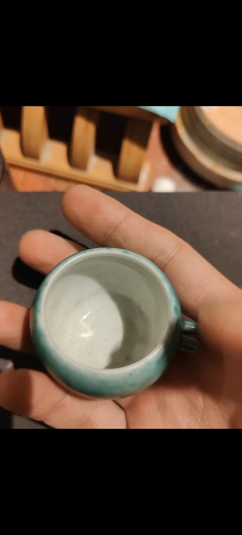 古玩陶瓷鳥食罐真品鑒賞圖