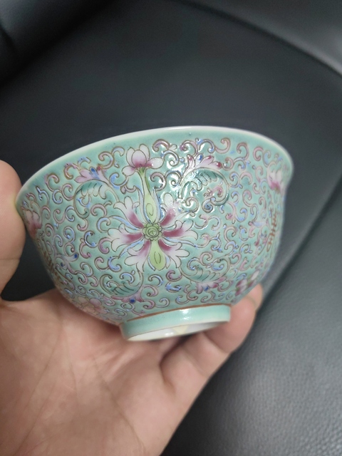 古玩陶瓷福壽紋粉彩碗拍賣，當前價格2200元