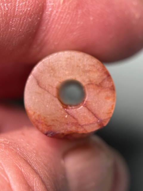 古玩玉器戰國紅沁勒子拍賣，當前價格49800元