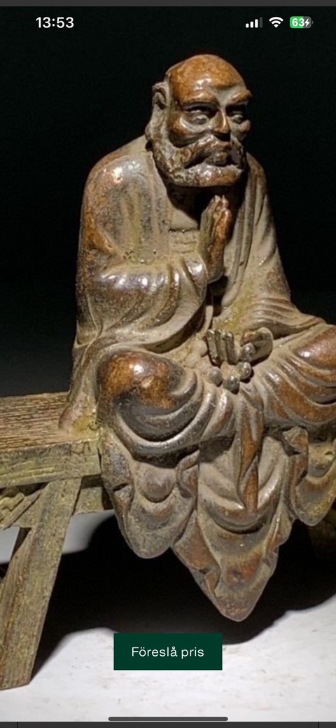 古玩銅器銅造像真品鑒賞圖