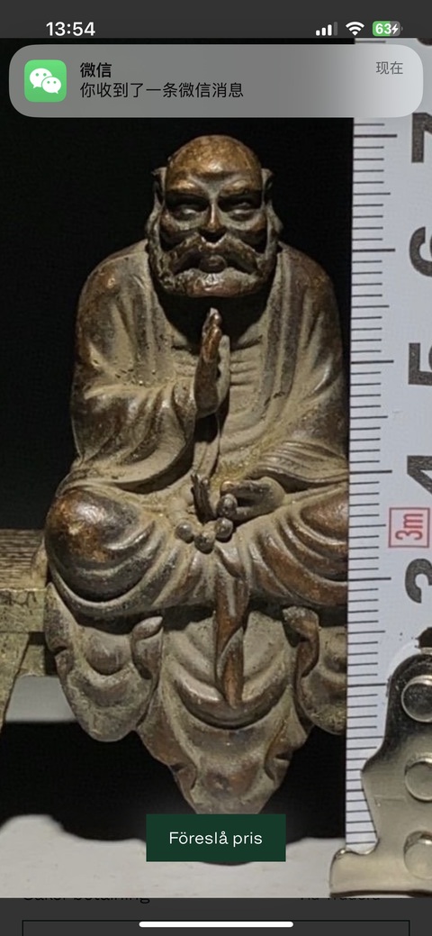 古玩銅器銅造像真品鑒賞圖