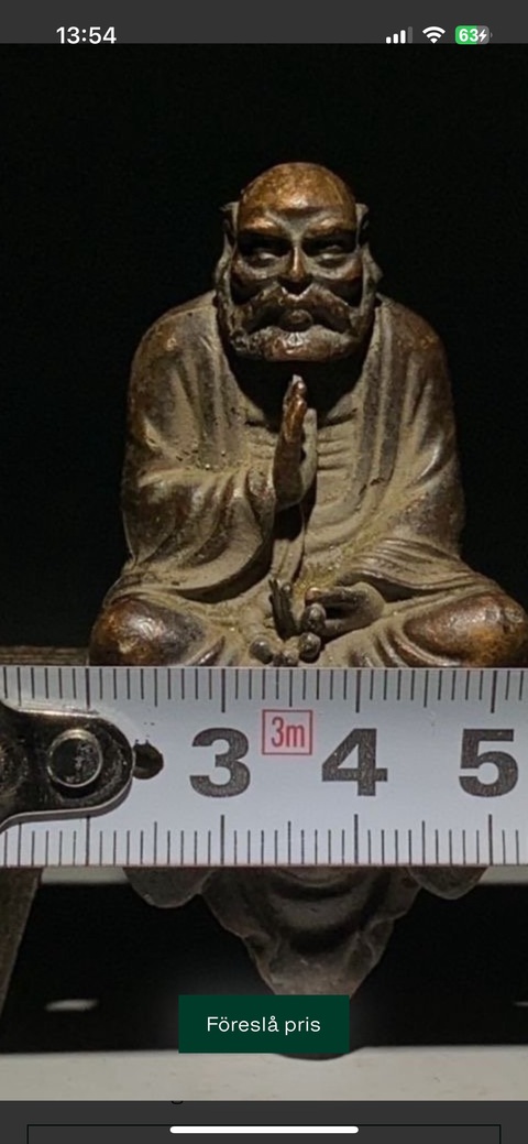 古玩銅器銅造像真品鑒賞圖