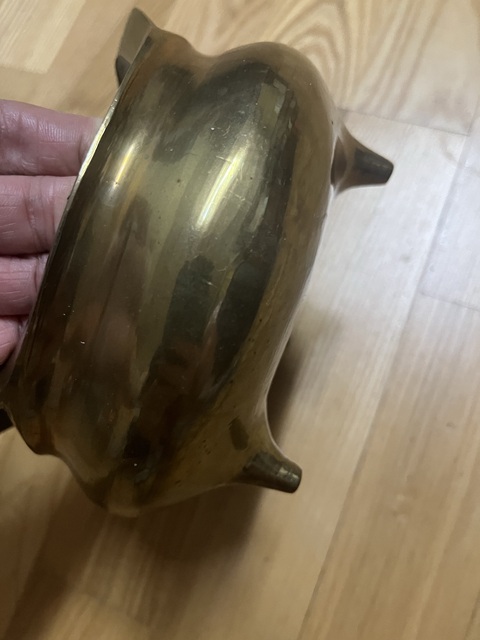 古玩銅器銅爐真品鑒賞圖