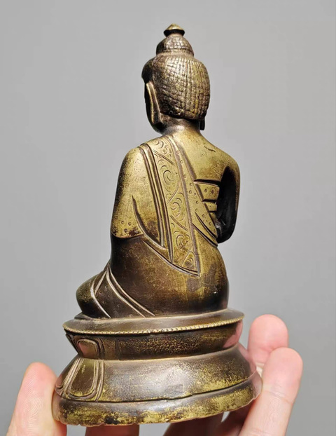 古玩銅器造像真品鑒賞圖