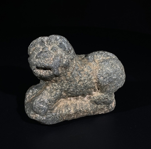 古玩雜項石獅真品鑒賞圖