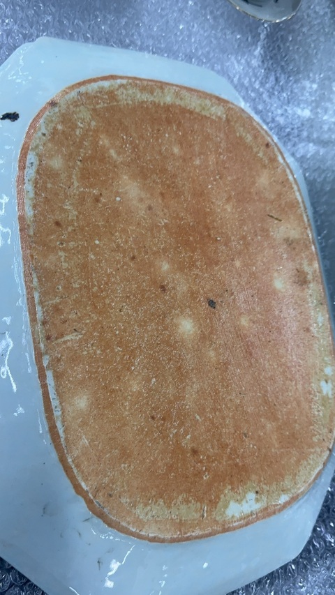 古玩陶瓷清乾隆 青花山水風(fēng)景高士圖八方盤真品鑒賞圖