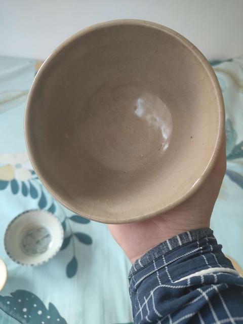 古玩陶瓷龍泉窯系青瓷碗真品鑒賞圖