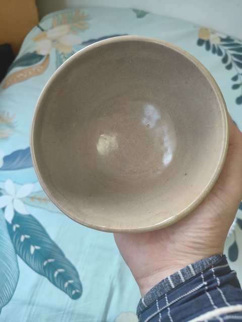 古玩陶瓷龍泉窯系青瓷碗真品鑒賞圖