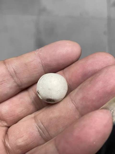 古玩玉器良渚扣子真品鑒賞圖