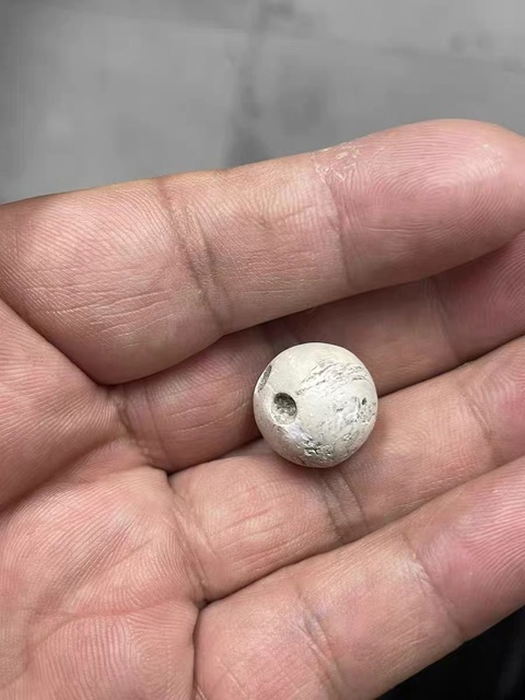 古玩玉器良渚扣子真品鑒賞圖