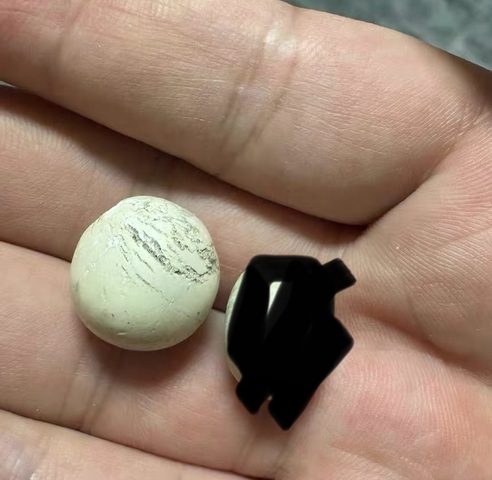 古玩玉器良渚扣子真品鑒賞圖