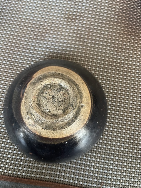 古玩陶瓷吉州窯窯變釉茶盞真品鑒賞圖