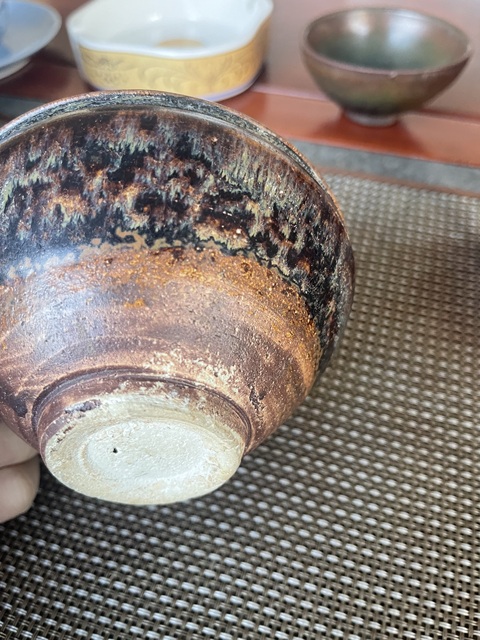 古玩陶瓷吉州窯窯變釉茶盞，注意品相真品鑒賞圖