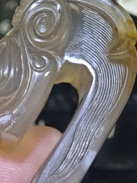 古玩玉器帶鉤真品鑒賞圖