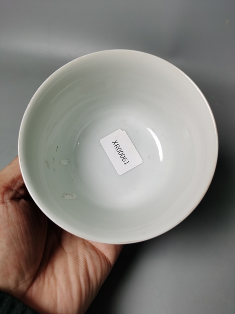 古玩陶瓷胭脂紅茶圓真品鑒賞圖