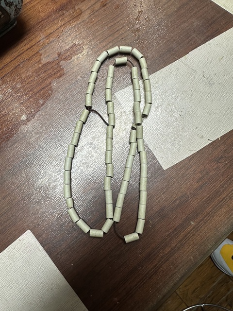 古玩玉器地方玉管真品鑒賞圖