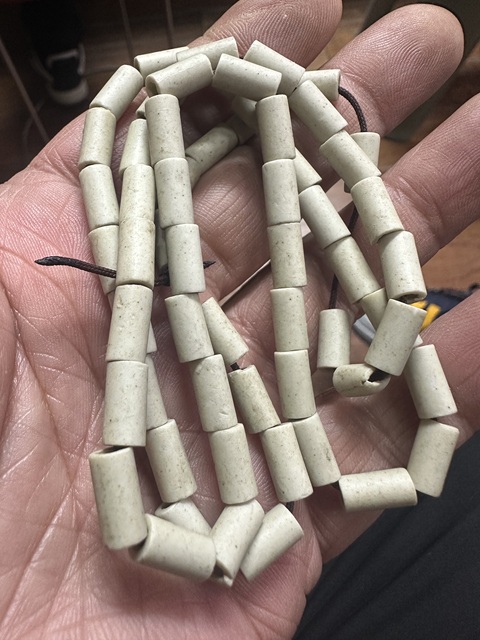 古玩玉器地方玉管真品鑒賞圖