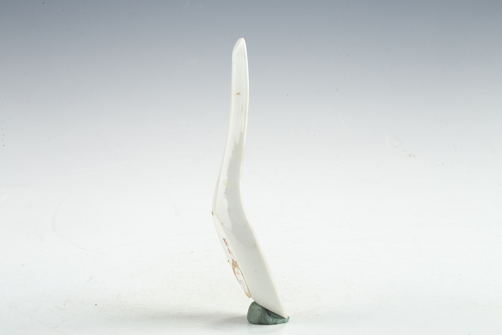 古玩陶瓷民國·粉彩百花不落地紋湯勺一對拍賣，當前價格480元