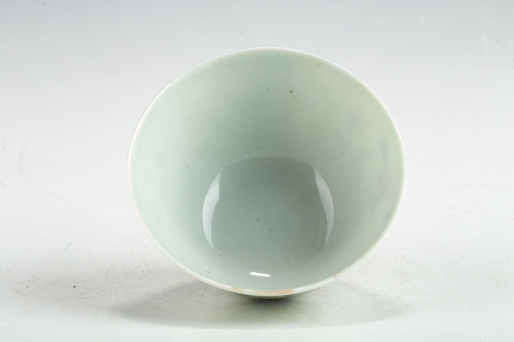 古玩陶瓷清晚·粉彩梅蘭竹菊詩文蓋碗真品鑒賞圖