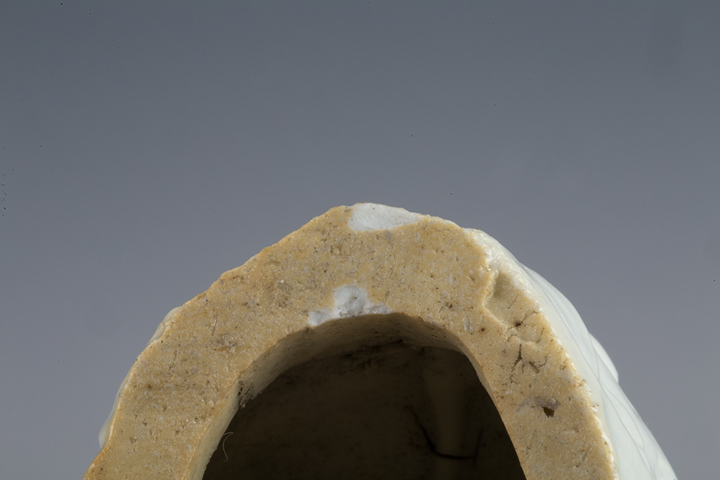 古玩陶瓷民國·白釉人物塑像真品鑒賞圖