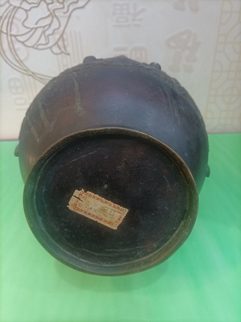 古玩銅器銅瓶真品鑒賞圖