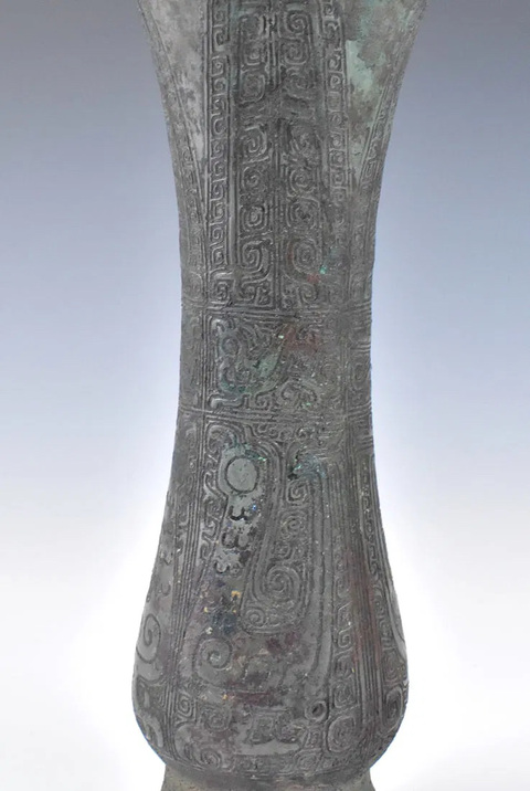 古玩銅器銅觶真品鑒賞圖