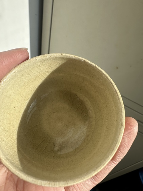 古玩陶瓷高足杯真品鑒賞圖