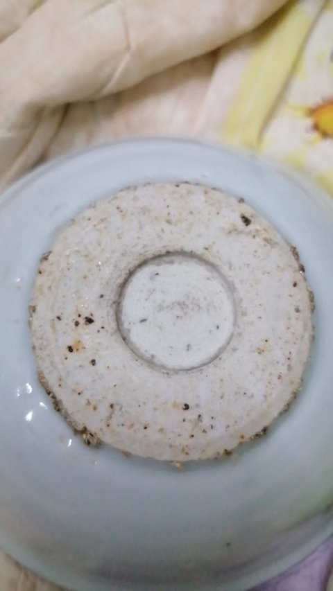 古玩陶瓷青花百財(cái)紋小碗真品鑒賞圖