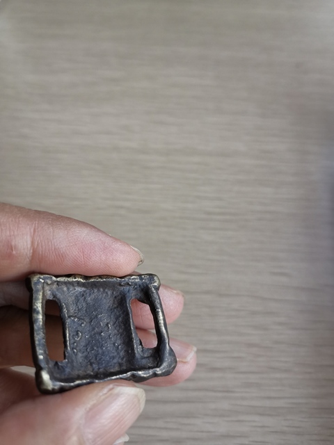 古玩銅器經書扣真品鑒賞圖