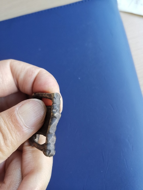 古玩銅器經書扣真品鑒賞圖