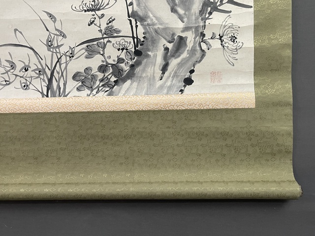 古玩字畫冰雪仙姿兩兩逢真品鑒賞圖