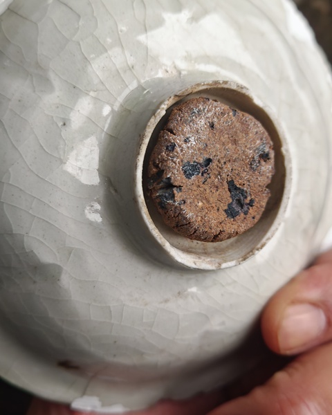 古玩陶瓷青白釉盤真品鑒賞圖