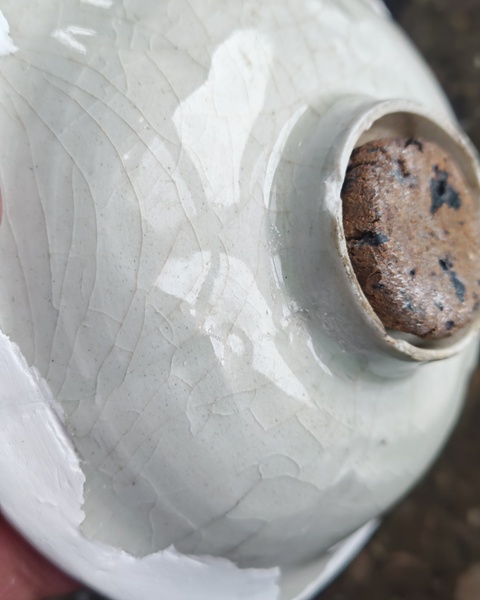 古玩陶瓷青白釉盤真品鑒賞圖