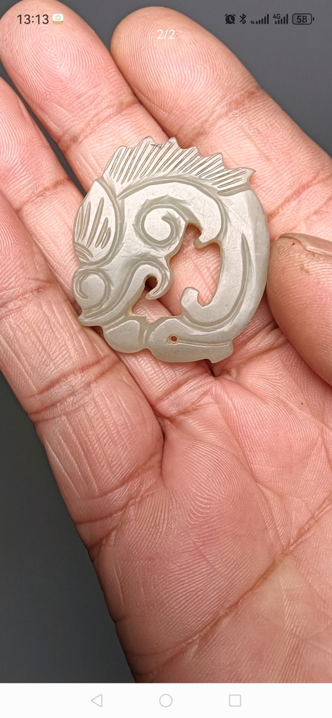 古玩玉器仿古玉龍真品鑒賞圖