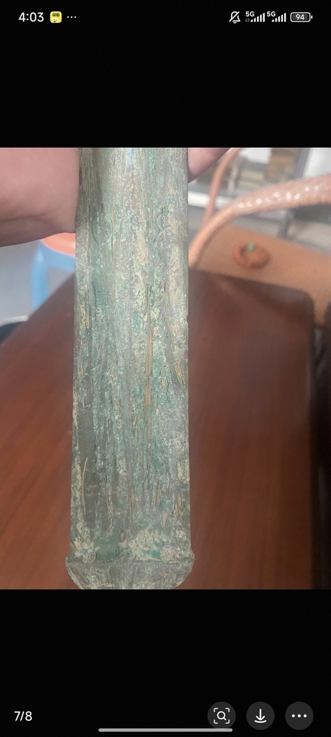 古玩銅器銅劍真品鑒賞圖