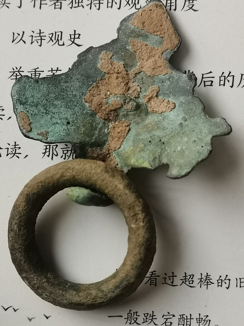 古玩銅器青銅獸門環真品鑒賞圖