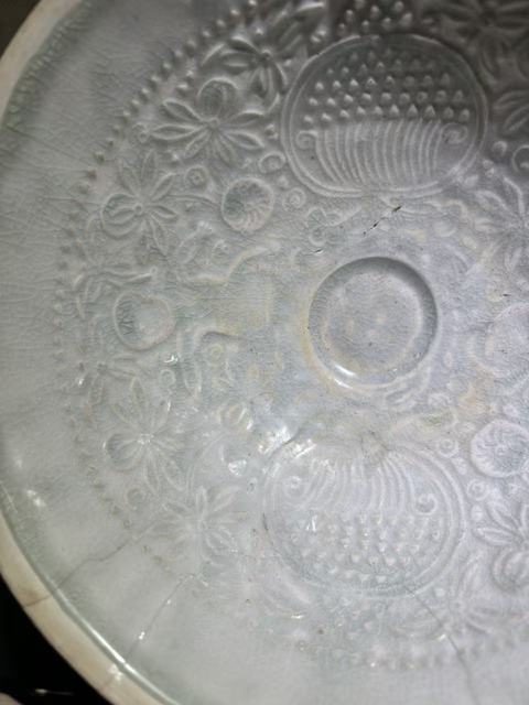 古玩陶瓷青白釉娃娃碗真品鑒賞圖