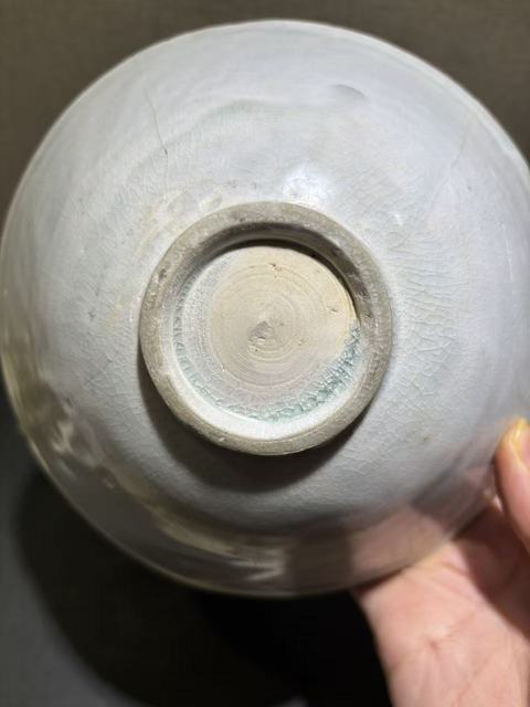 古玩陶瓷青白釉娃娃碗真品鑒賞圖