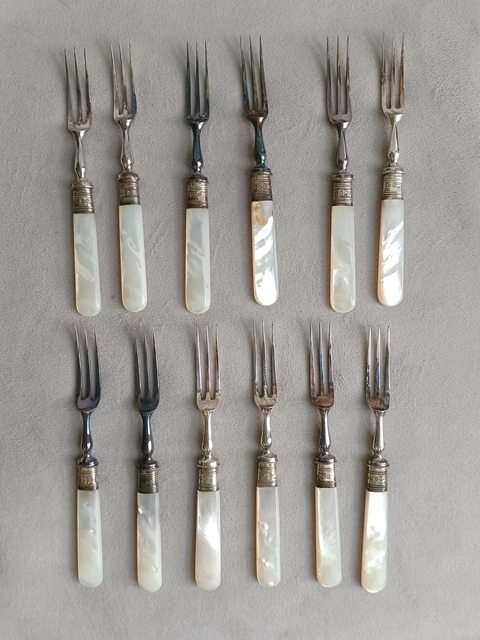 古玩雜項餐刀真品鑒賞圖